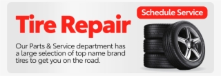 Schedule Service For Tire Repair - Tread #8594201