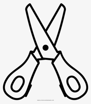 Scissors Coloring Page - Tijera Para Dibujar #8594250