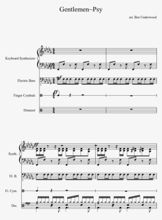 Gentlemen~psy Sheet Music Composed By Arr - Secret Garden Nocturne Piano Sheet #8594510