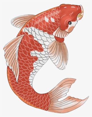 Chinese Style Hand Painted Festive Koi Png And Psd - Catfish #8594783