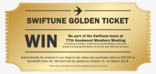 Golden Ticket Design Web - Parallel #8595244