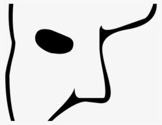 Drawing Phantom Of The Opera Mask #8595462