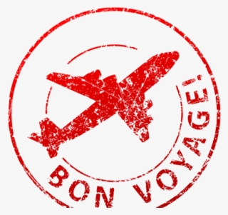 Pass Stamp Png Transparent Images - Clip Art Airplane Stamp #8596963