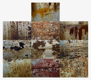 Extreme Rusted Metal Small ] - Wall #8597668