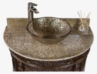 Semi Circle Vanity & Sink Package #8597722