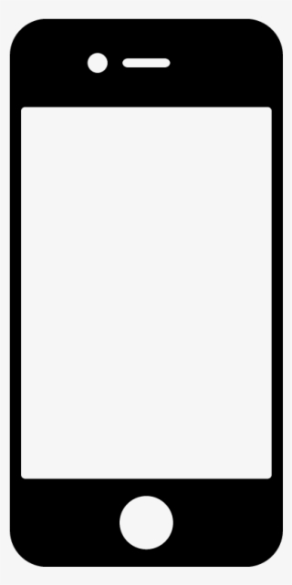 Picture Freeuse Library Silhouette Mobile At Getdrawings - Cell Phone Icon Transparent Background #8598072