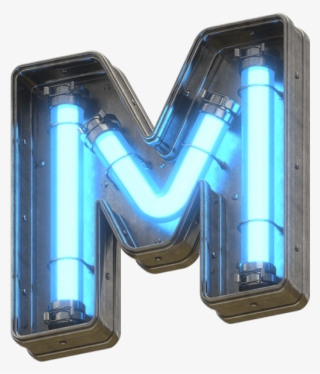 Blue Light Font - Plastic #8598446