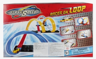 Pista De Carros Flash Speed Racer On Loop - Educational Toy #8599072