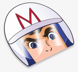 Image Of Peeking Speedracer - Cartoon #8599620