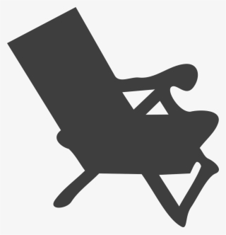 Canvas Chair Deck Chair Beach - Beach Chair Clip Art #8599839