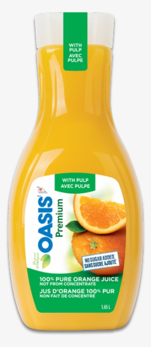 Orange Juice Carton Png - Jus D Orange Oasis #860140