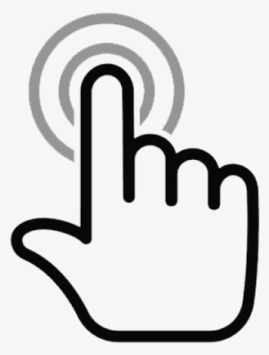 Mouse Cursor Click Clipart Hand Cursor - Click Png #860367
