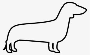 Dachshund Rubber Stamp - Dog #860647