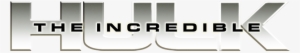 The Incredible Hulk Logo Png - Incredible Hulk Logo Png #860883