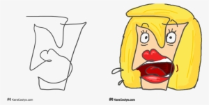 Black And White Download Inspiration Drawing Lip - Drawing #861127