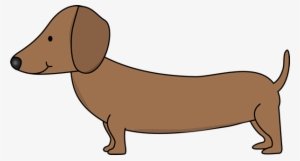 Dachshund Clipart Transparent - Weenie Dog Clip Art #861379