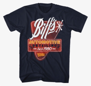 Biff's Automotive Detailing Back To The Future T-shirt - Misfits Shirt #862058