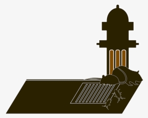 Sewer Critter Rat Plague Cockroach Fire Hy - Illustration #862696