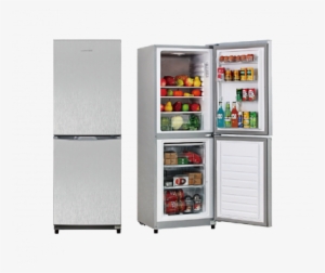 Sinotec 300lt Fridge Bottom Freezer Silver Srd300db - Refrigerator #863204