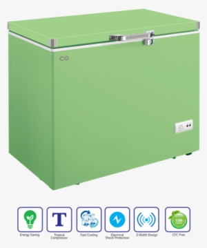Cg Refrigerator Chest Freezer Hard Top 250 Ltr Cg-df2503hg - Freezer #863434
