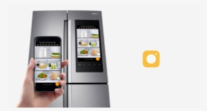 Smart-fridge - Samsung Refrigerator Camera Inside #863563