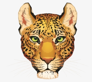 Transparent Tiger Head Tumblr - Leopard Png Images Face #863662