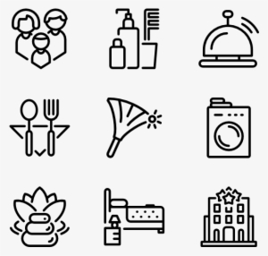Hotel Line Craft - Free Hotel Line Icons #863842