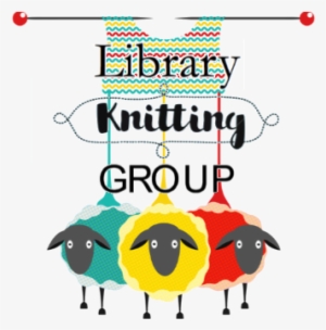 Library Knitting Group, Fiber Arts - Society6 Knitting Sheep Throw Blanket - 51" X 60" #863967