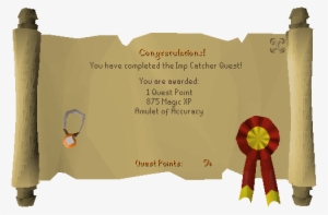 Waterfall Quest Reward Scroll - Dragon Slayer Runescape #864015