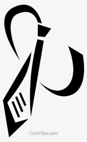Necktie Royalty Free Vector Clip Art Illustration - Gravata Logo Png #864093