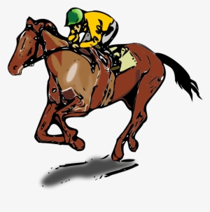 Picture Transparent Horse Racing Silhouette At Getdrawings - Horse Racing Clip Art #864257