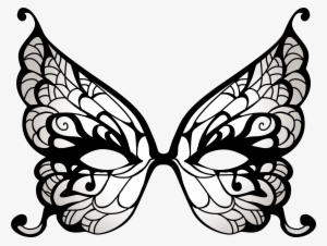 Clipart Free Library Butterfly Ball Amazon Com Party - Butterfly Mask Png #864870