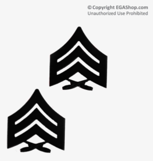 Black Sgt Chevron Usmc #864872