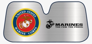 Marine Corps Auto Shade - Wall Decal: Usmc Insignia Fathead Jr. Wall Decal, 61x61cm. #864913