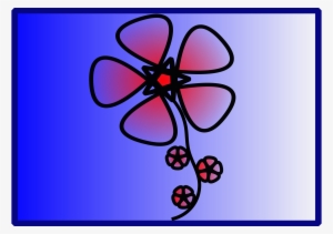 This Free Icons Png Design Of Blue Star Flower #865496