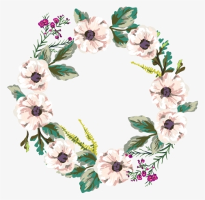 Fashion Wreath Wedding Png - Floral Image For Wedding Invitation #865793