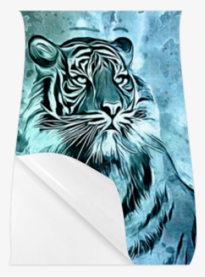 Watercolor Tiger Poster #866322