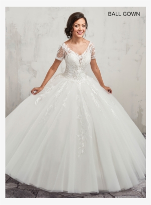 Mary S Ball Mb Strapless Tulle Gown - Gown #866429