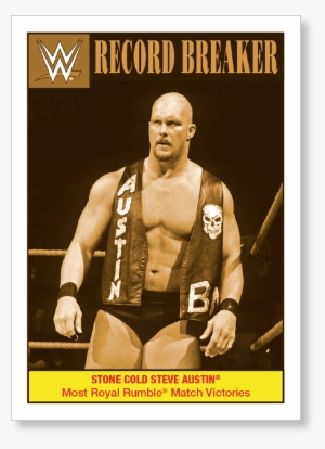 Stone Cold Steve Austin 2016 Wwe Heritage Record Breakers - Professional Wrestling #867262 Stone Cold Steve Austin 2016 Wwe Heritage Record Breakers - Professional Wrestling #867262