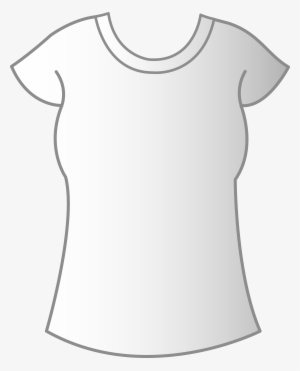 White Woman T-shirt Template - Plain T Shirts For Women Clipart #867336 White Woman T-shirt Template - Plain T Shirts For Women Clipart #867336