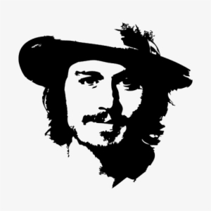 Stickers Johnny Depp - Jack Sparrow Logo Clipart #867356