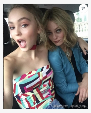 Lily-rose Depp, Fille De Johnny Depp Et Vanessa Paradis - Vanessa Paradis Lily Rose 2016 #867397