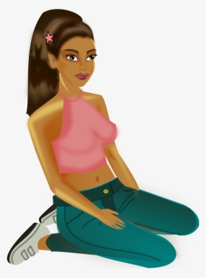 This Free Icons Png Design Of Bluejeans-girl #868026