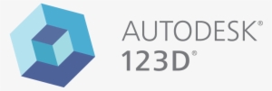 123d Family Logotype Lockup - Autodesk #868099