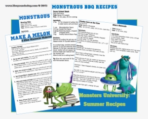 Monsters University Printables - Monsters University #868511