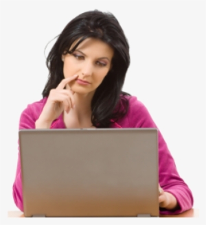 Thinking Woman Png Free Download - Loan #868647
