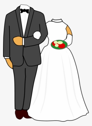 Bride And Groom Bride Images Clip Art Image - Cartoon Bride And Groom Png #868751