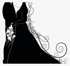 Shaow Clipart Bride Groom - Bride And Groom Png #868795