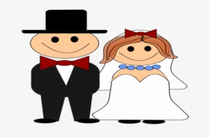 Bride And Groom Free Cartoon Bride Groom Clip Art Litle - Cartoon Bride And Groom #868849