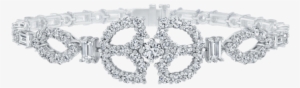 Art Deco By Harry Winston, Diamond Single Motif Bracelet - Art Deco By Harry Winston #868933